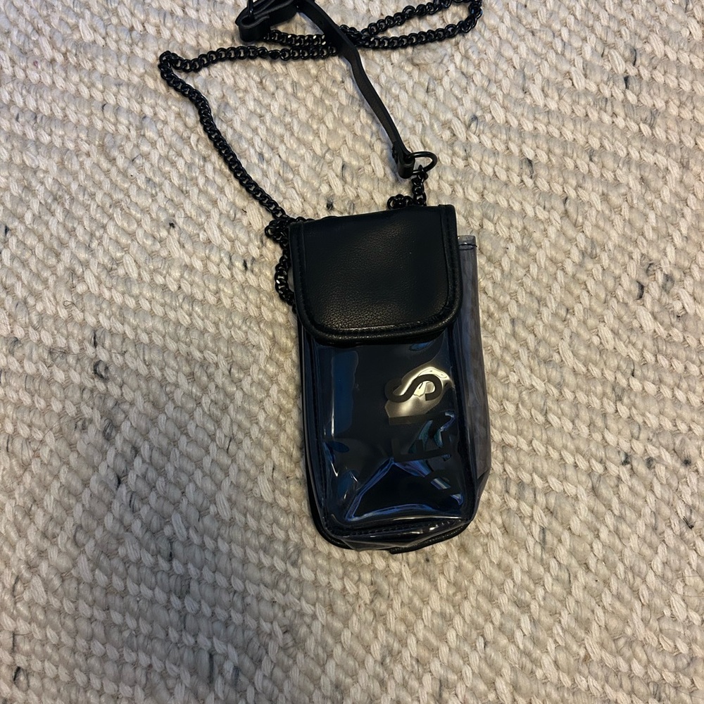 BEIS Black Crossbody Phone Bag